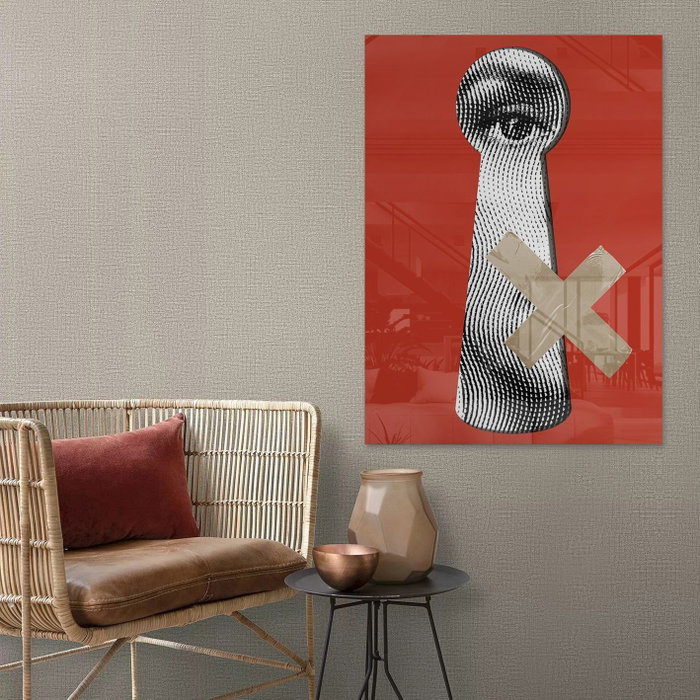 Wallity Cuadro Decorativo de Vidrio Templado Multicolor 40 x 60 cm Wallity Cuadro Decorativo de Vidrio Templado Multicolor 40 x 60 cm